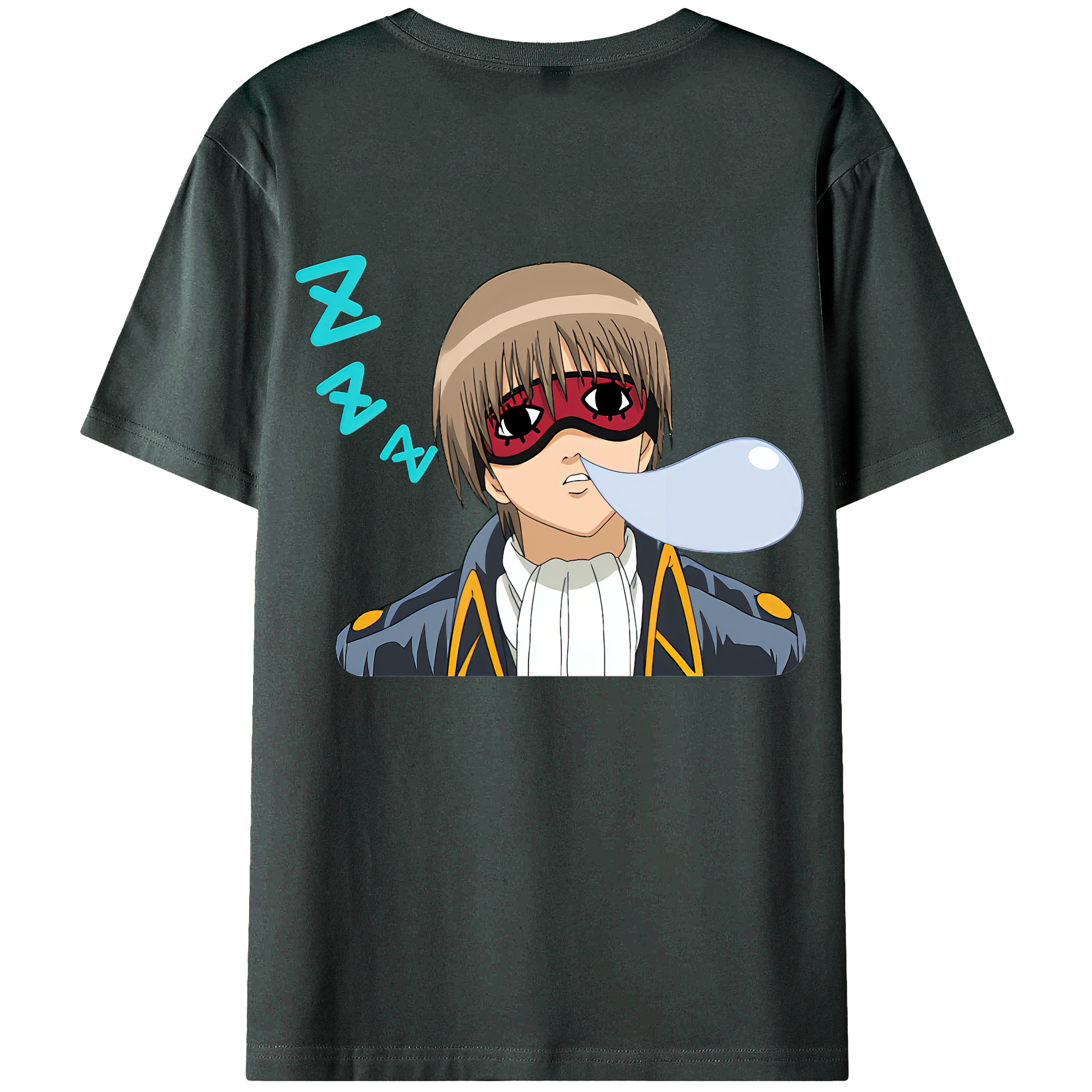 （画像用） ぎんたま 坂田銀時（さかたぎんとき） 神楽 志村新八（しむら しんぱち） GINTAMA Sakata Gintoki Kagura Shimura Shinpachi 綿100％ メンズ半袖Tシャツ（バックプリント） 通気性